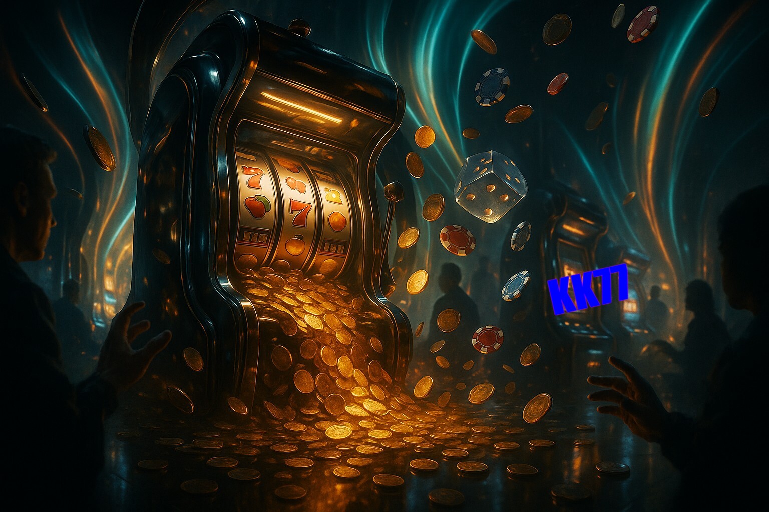 Diversos jogos de caça-níqueis